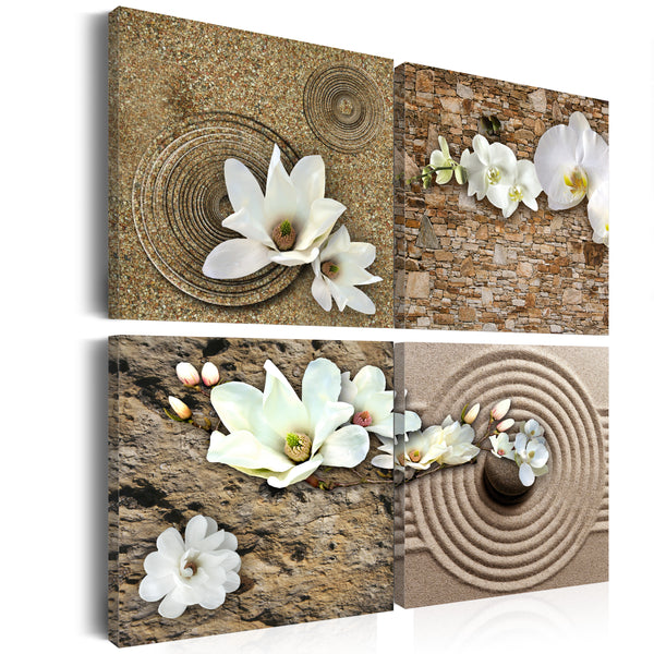 Tableau sur toile - Fleurs blanches Erroi prezzo