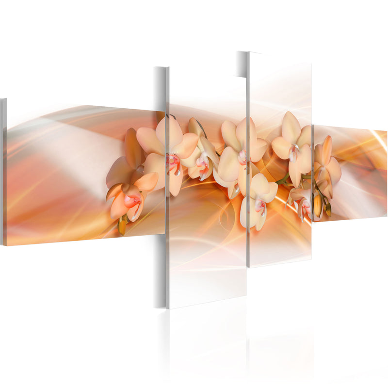 Quadro - Fiori Color Crema: Orchidee 100X45Cm Erroi-1