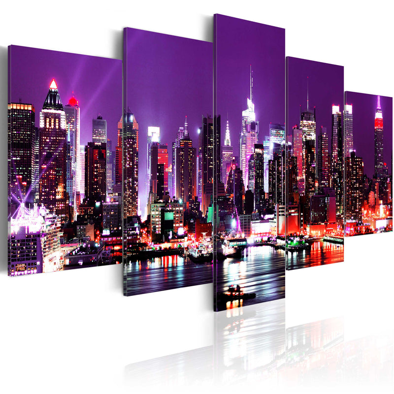 Quadro - Welcome To Big Apple 100X50Cm Erroi-1