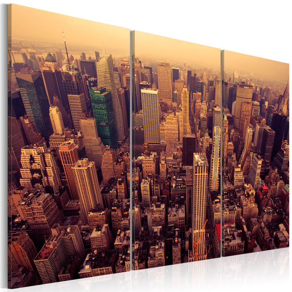 online Affiche - Coucher de soleil sur New York Erroi