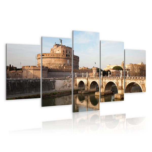 online Tableau sur toile - Pont Saint-Ange le matin Erroi