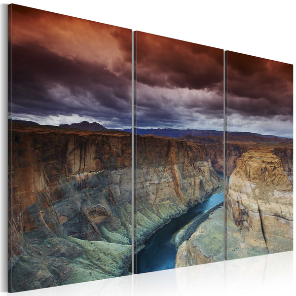 prezzo Affiche - Nuages ​​sur le Grand Canyon Erroi