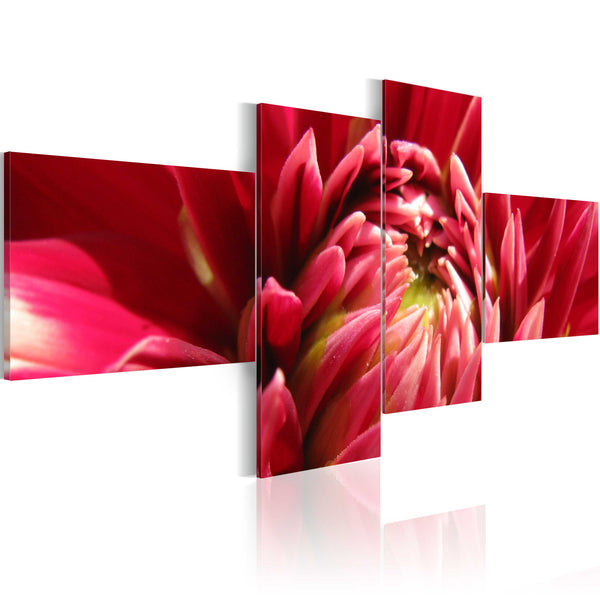 Peinture - Dahlia Fleuri 100x45cm Erroi sconto