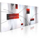 Quadro Dipinto - Manifestazione Geometrica 100x40cm Erroi-1