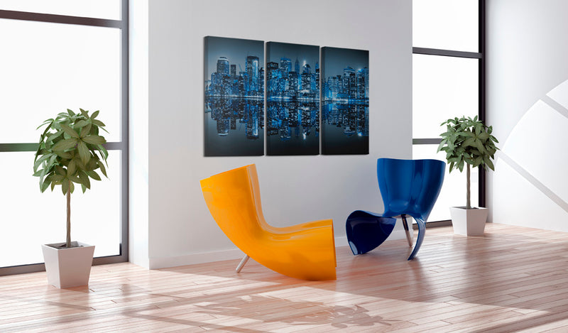 Quadro - Manhattan Azzurra 60X40Cm Erroi-2