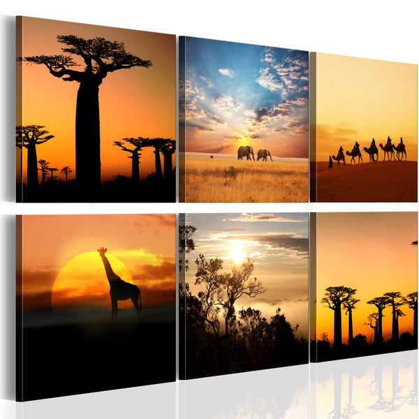 acquista Tableau sur toile - Paysages africains Erroi