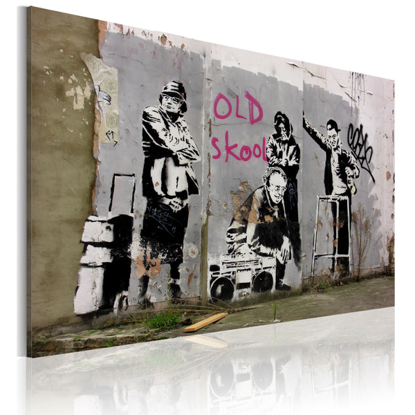 Impression sur toile - Old School Banksy Erroi acquista