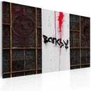 Quadro - Sangue Banksy 60X40Cm Erroi-1