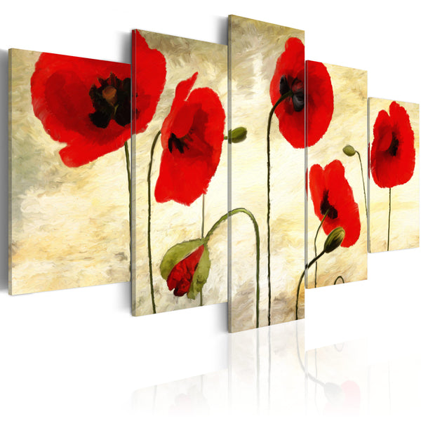 Impression sur toile - Rêve de coquelicots Erroi online