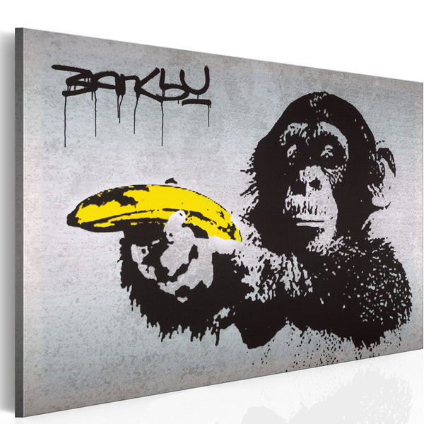 Affiche - Arrêtez les pousses de singe ! Banksy Erroï online