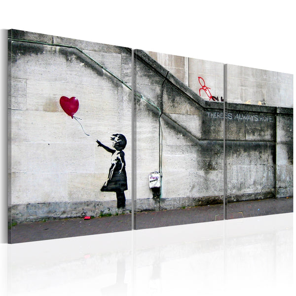 Peinture - Il y a encore de l'espoir Banksy Trittico Erroi online