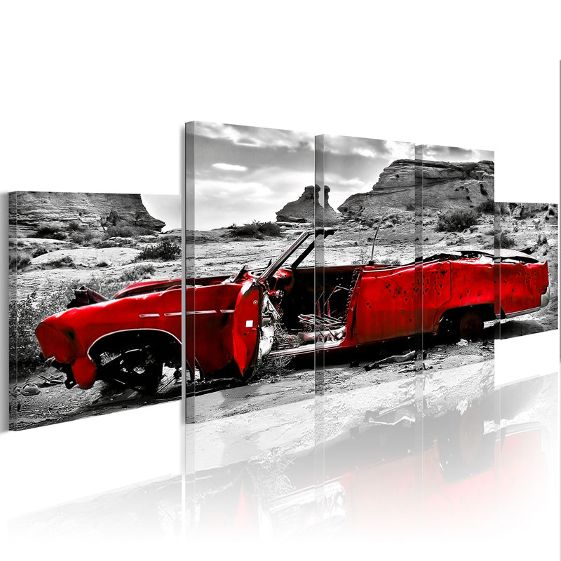 Quadro - Red Banger - Retro Style 100x30cm Erroi-1