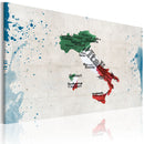 Quadro - Mappa D'Italia 60X40Cm Erroi-1