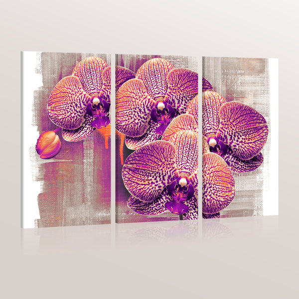 prezzo Cadre - Fleur Artistique - Triptyque 60x40cm Erroi