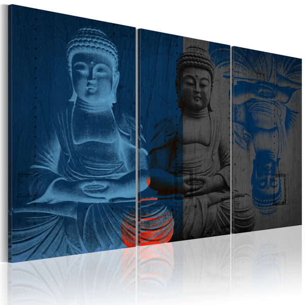 Tableau sur toile - Bouddha - Sculpture Erroi prezzo