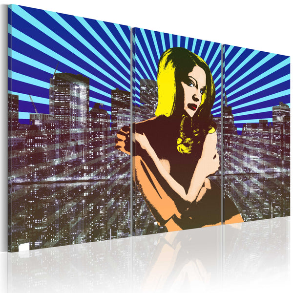 prezzo Impression sur toile - American Beauty - Triptyque Erroi