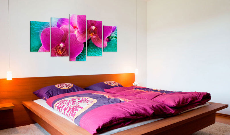 Quadro - Exotic Orchids 100X50Cm Erroi-2