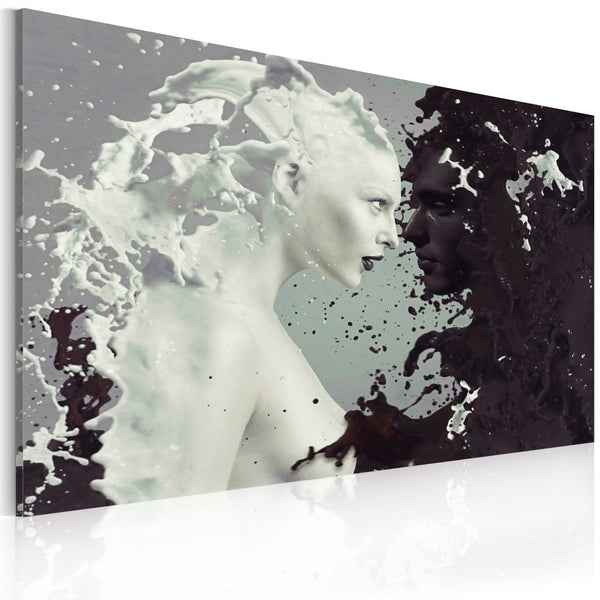 Cadre - Noir Ou Blanc ? 60x40cm Erreurs sconto