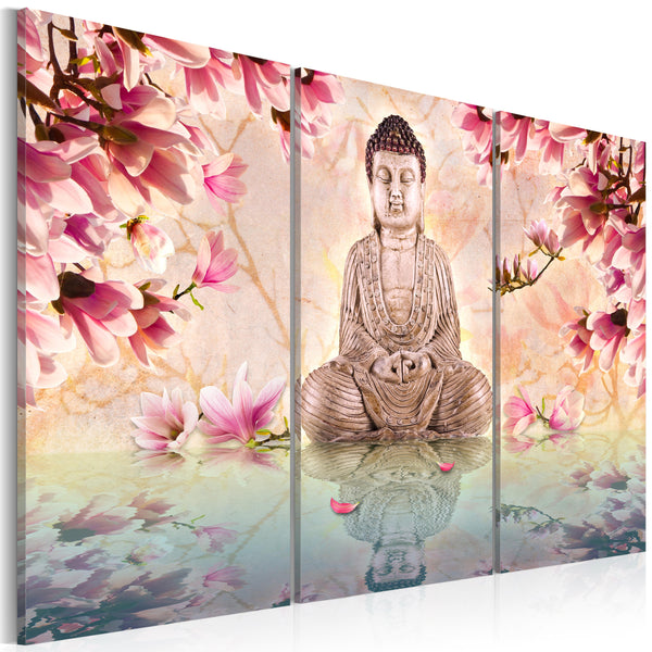 Tableau sur toile - Bouddha - Méditation Erroi sconto