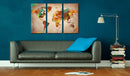 Quadro - Painted World - Triptych 60X40Cm Erroi-2