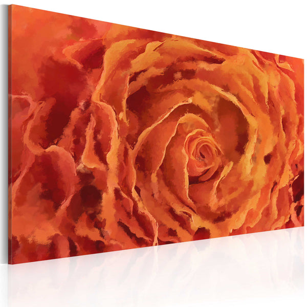 Cadre - Orange Shade Roses 60x40cm Erroi sconto