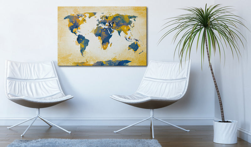 Quadro - Four Corners Of The World 60X40Cm Erroi-2