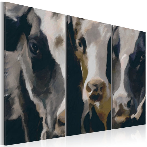 Image - Vache pie 60x40cm Erroi sconto