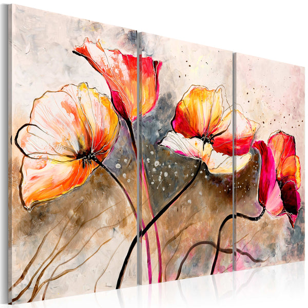 acquista Tableau sur toile - Coquelicots fouettés Erroi