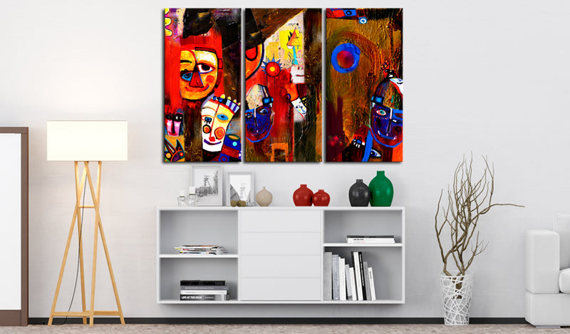 Quadro Dipinto - Abstract Carnival 120x80cm Erroi-2