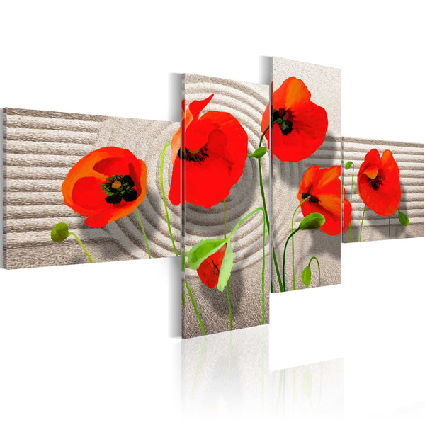 online Cadre - Coquelicots Sur Le Sable 100x45cm Erroi