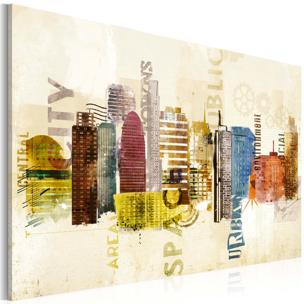 acquista Tableau - Design Urbain 60x40cm Erroi