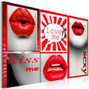 Quadro - Kiss Me! Love Me! 60X40Cm Erroi-1