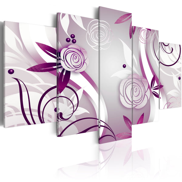 Impression sur toile - Rose Color Viola Erroi acquista