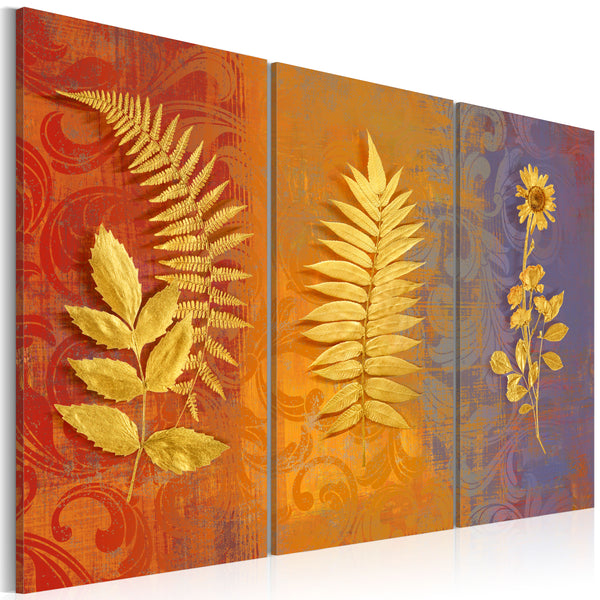 Impression sur toile - Fleurs séchées - Triptyque Erroi online