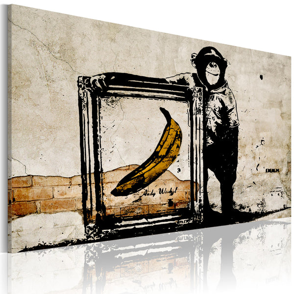 prezzo Peinture - Inspirée de Banksy - Sépia Erroi