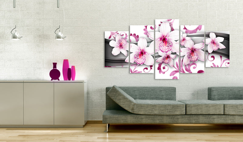 Quadro - Piacere tra Il Rosa 100X50Cm Erroi-2