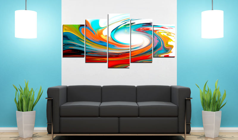 Quadro - Colorful Swirl 100X50Cm Erroi-2