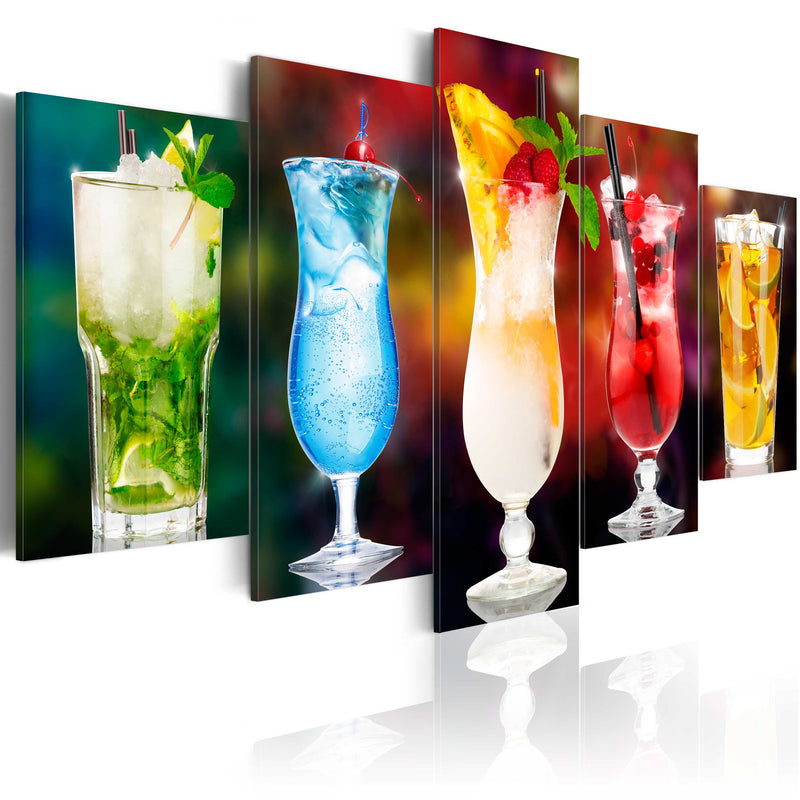 Quadro - Cocktail con Un Ombrello 100X50Cm Erroi-1