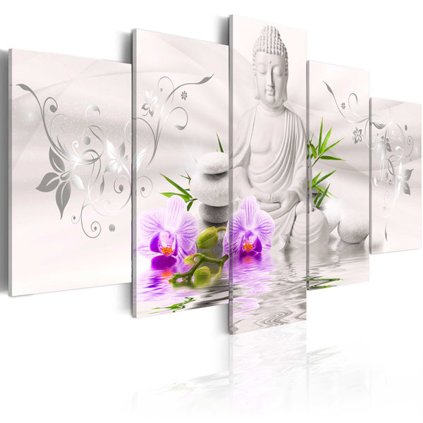 prezzo Tableau sur toile - Bouddha blanc Erroi