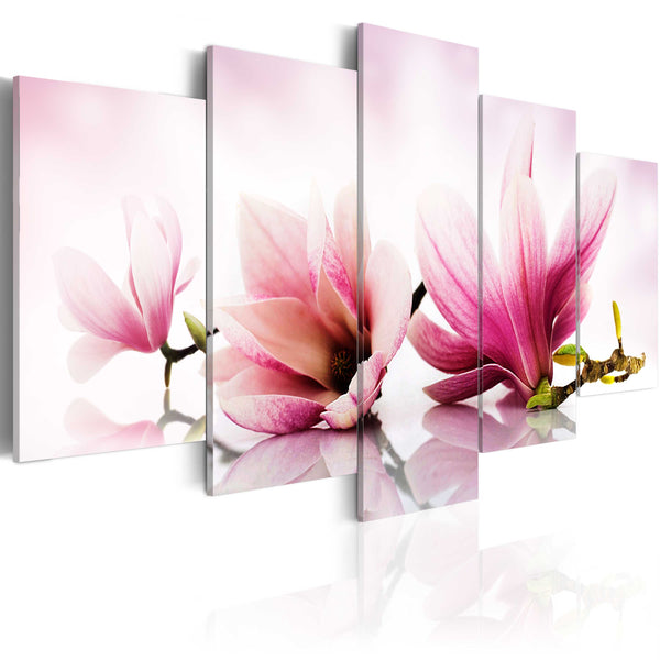 online Tableau sur toile - Magnolias Fleurs roses Erroi