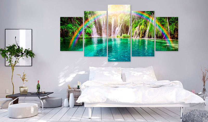 Quadro - Tempo di Arcobaleno 100x50cm Erroi-2