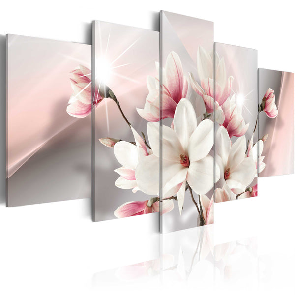 sconto Impression sur toile - Magnolia en fleurs Erroi