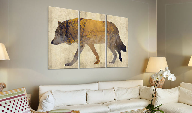 Quadro - The Wandering Wolf 60X40Cm Erroi-2