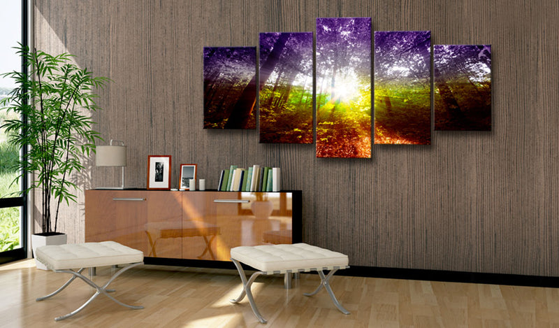 Quadro - Foresta Iridata 100X50Cm Erroi-2