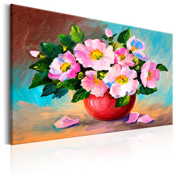 Tableau peint - Bouquet de printemps 60x40cm Erroi online