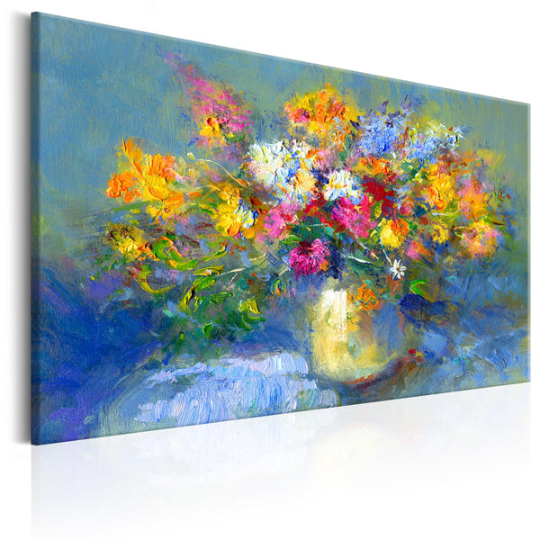 sconto Tableau peint - Bouquet d'automne 60x40cm Erroi