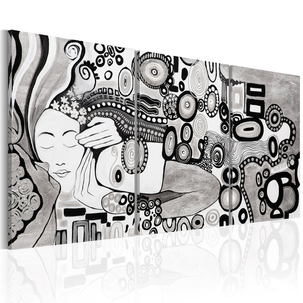 Tableau peint - Silver Kiss 60x30cm Erroi online