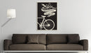 Quadro - Life Is Like Riding a Bicycle 50X70Cm Erroi-2