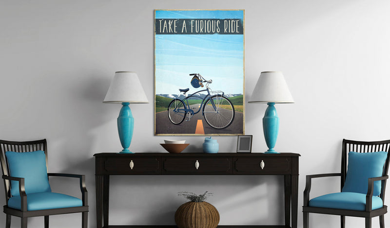 Quadro - Take a Furious Ride 50X70Cm Erroi-2