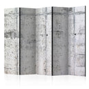 Paravento 5 Pannelli - Concrete Wall II 225x172cm Erroi-1